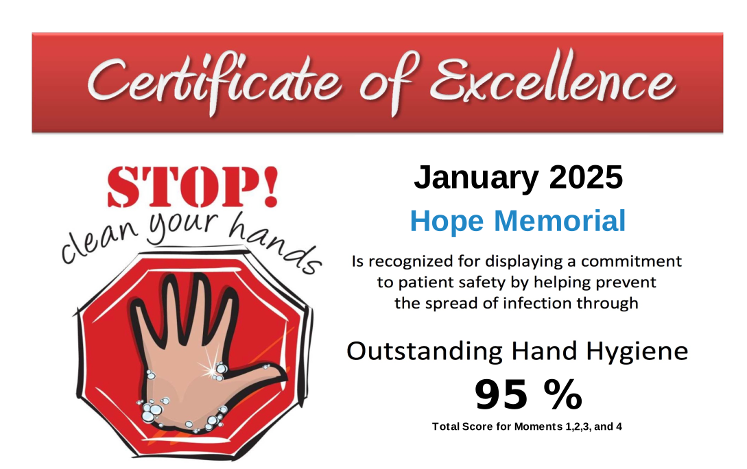 Certificate of Excellence